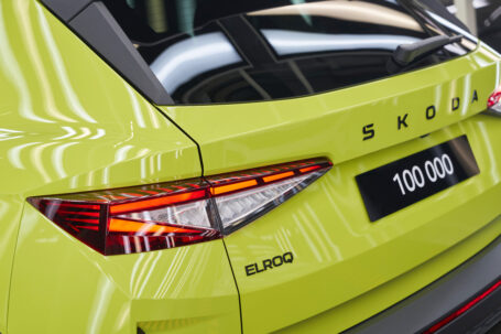 Škoda Auto produces 100,000th all-electric Elroq