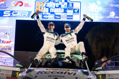 Victoria incontestable de José Antonio “Cohete” Suárez y Alberto Iglesias Pin en el Rally La Nucía