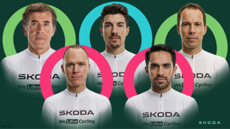 Imagen Škoda invita a los aficionados a vivir el ciclismo profesional con el Epiq Social Ride