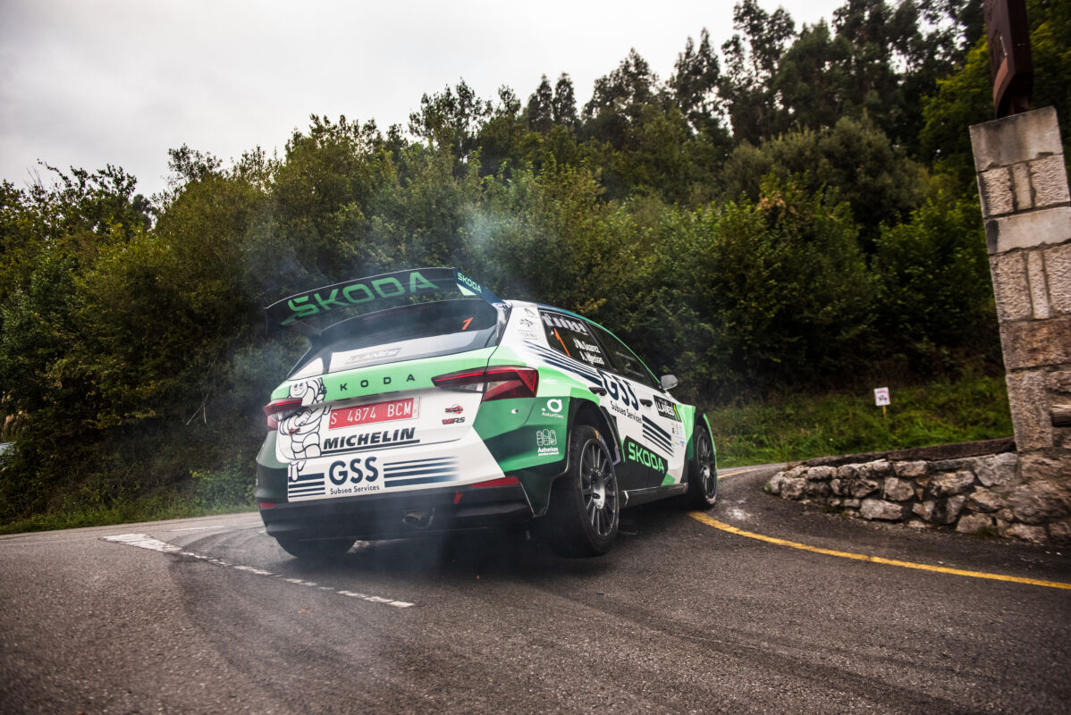Škoda cierra la temporada en el Rally de Catalunya con “Cohete” Suárez como campeón de España