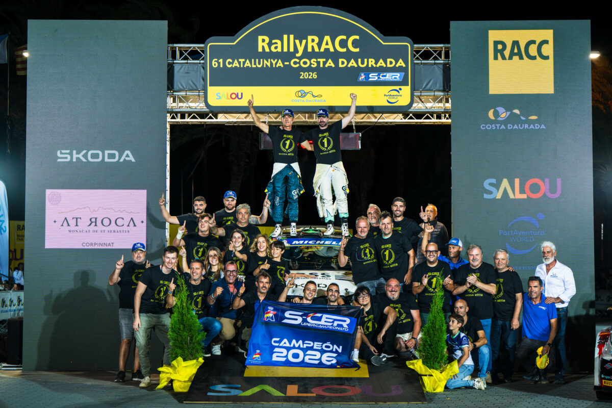 Škoda conquista su cuarto título consecutivo de marcas en el Supercampeonato de España de Rallyes