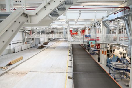 Mejoras en la línea de producción de Hannover