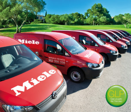 Entrega Caddy Bifuel GLP - Miele