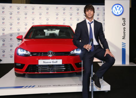 Entrega de Golf al Atlético de Madrid