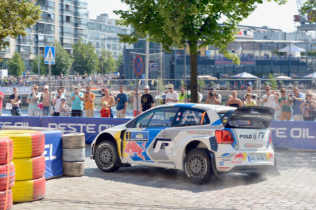 MAGNÍFICO ESPECTÁCULO, LAS ESTRELLAS DE VOLKSWAGEN EN EL «NESTE OIL HENSILKI BATTLE»