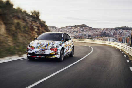 El nuevo ID. Polo durante las pruebas de conducción en España