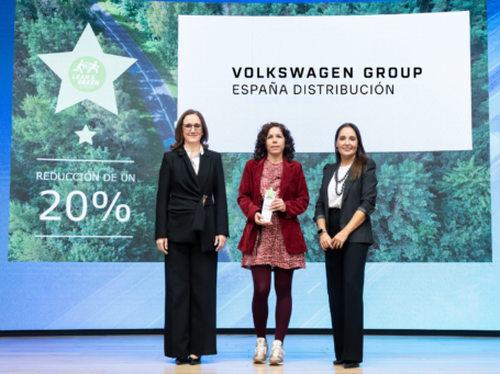 Volkswagen Group España Distribución recibe su primera Estrella Lean & Green por reducir su huella de carbono