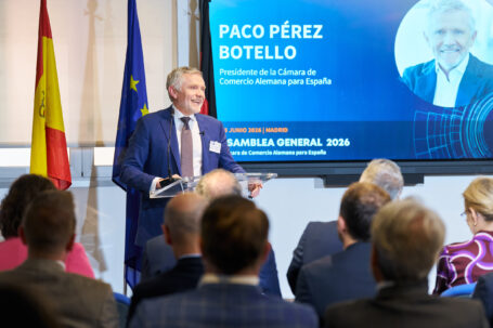 Paco Pérez Botello, elegido presidente de la Cámara de Comercio Alemana para España