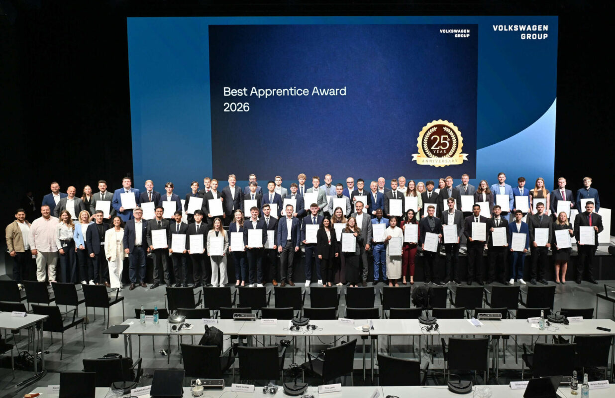 Desde hace 25 años, Grupo Volkswagen reconoce a sus mejores jóvenes talentos en todo el mundo